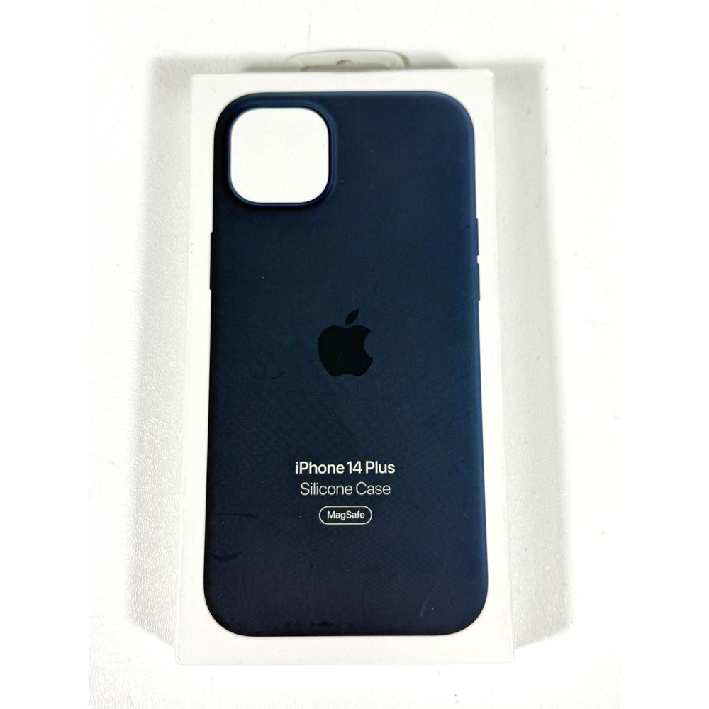 Apple iPhone 14 Plus Silicone Case with MagSafe - Storm Blue